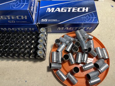 Magtech 9x19 čelična čahura.