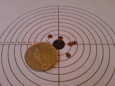 udaljenost: 12 metara<br />Dynamit Nobel .177