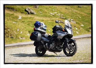 Suzuki DL 650A V-Strom K8<br />- fotkano na prijevoju Transfagarašan (cca 2100 m), Rumunjska