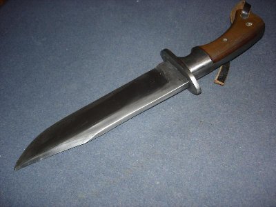 debljina sječiva 8 mm, ful tang, drška debljina 10 mm